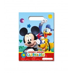 Bolsas cumpleanos Mickey Mouse 6 uds