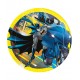 Platos Batman cumpleanos 8 uds 23 cm