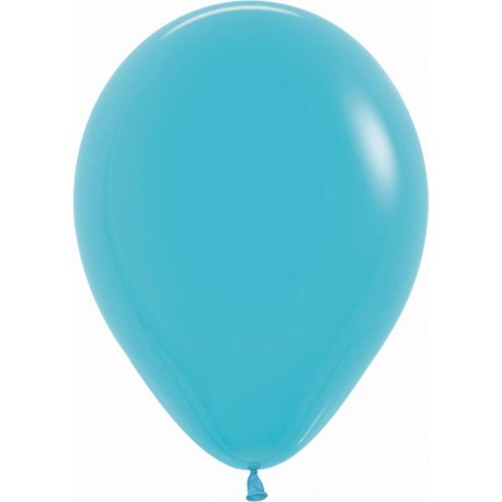 Globos azul caribe sempertex 12 uds de 30 cm R12