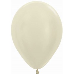 Globo Satin Marfil 100 uds R5 125 cm