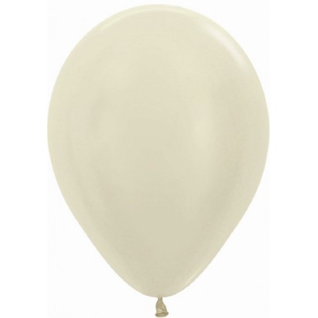 Globo Satin Marfil 100 uds R5 125 cm