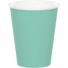 Vasos Verde menta 8 uds de 266 ml