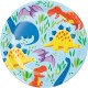 Platos Dinosaurios para cumpleanos 8 uds 18 cm