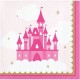 Servilletas Castillo Princesas 16 uds de 25 cm