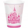 Vasos Castillo princesas 8 uds
