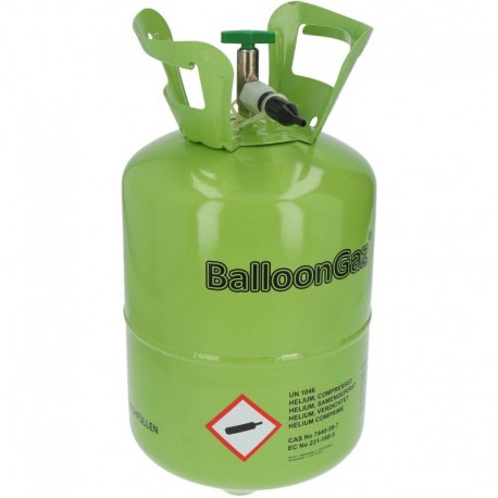 Botella de Helio para 30 globos de 23 cm 025m3