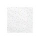 Servilletas blancas lunares oro 20 uds 33 cm