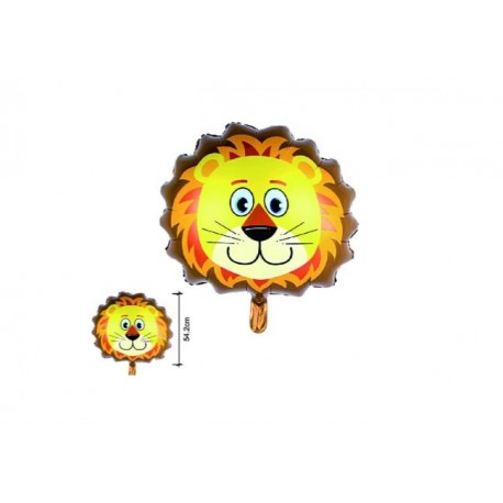 Globo cabeza de leon 54 cm helio o aire