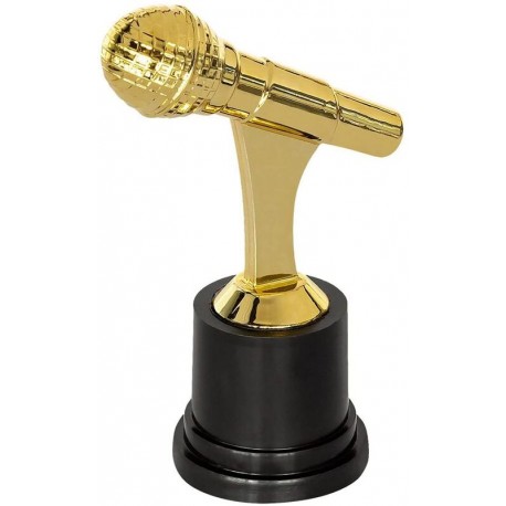 Trofeo Microfono dorado mejor cantante