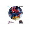 Platos spiderman 20 cm 6 uds