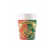 Vasos Harry Potter Hogwarts 8 uds cumpleaños