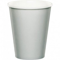 Vasos Plata 8 uds carton