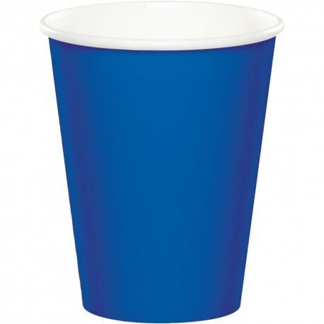 Vasos Azul marino 8 uds carton