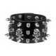 Pulsera pinchos punk rockero