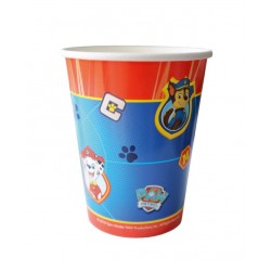 Vasos patrulla canina 8 uds