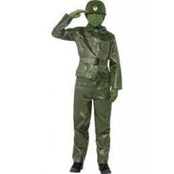 Disfraz soldadito juguete verde talla 4-6 años
