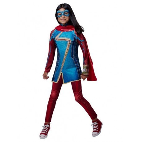 Disfraz Ms Marvel para nina talla 7 8 anos