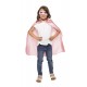 Set superheroe capa y antifaz rosa
