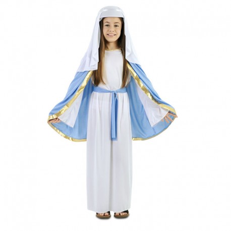 Disfraz Virgen Maria para nina talla 3 4 anos