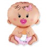 Globo bebe rosa 67x46 cm para helio o aire