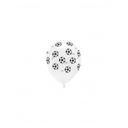 Globos balones de futbol 6 uds 33 cm