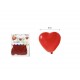 Globos corazon 30 cm 10 uds baratos