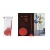 Estructura para centro de globos rojo