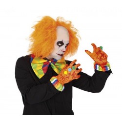 Guantes payaso sangriento para adulto