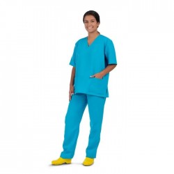 Disfraz enfermera azul para mujer talla M