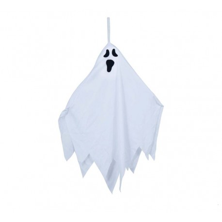 Figura fantasma colgante con luz de 70 cm