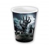 Vasos cementerio halloween 6 uds 11 cm
