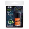 Laca de uñas narnaja neon en la oscuridad glow