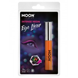 Eye liner naranja intenso neon 10 ml moon brilla luz UV