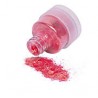 Purpurina super brillante rosa Crystal Flakes 8 gr grimas
