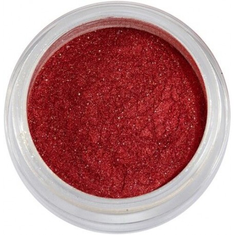 Polvos purpurina rojo rubi para maquillaje Sparkling pwoder Grimas