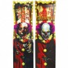 Decoracion payaso asesino 3 d terrorifico 30 x 97 cm para pared