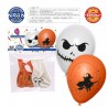 Globos latex halloween brujas y Jack squeleton 6 uds