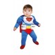 Disfraz superbaby man para bebe talla 12 18 meses