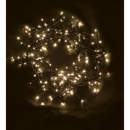 Luces de navidad 50 led blanco calido multifuncion exterior
