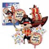 Set globos pirata para cumpleaños