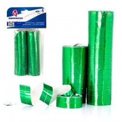 Serpentinas verdes 36 rollos