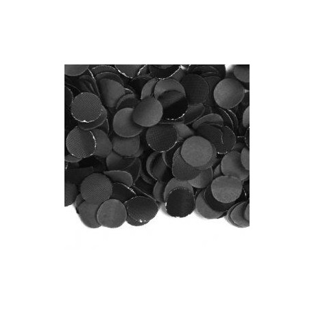 Confeti negro 100 gr copo fino