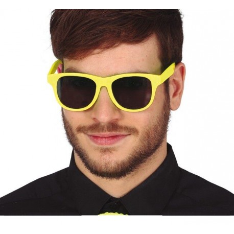 Gafas pasta neon amarilla