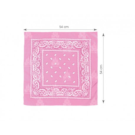 Panuelo vaquero rosa bandana oeste