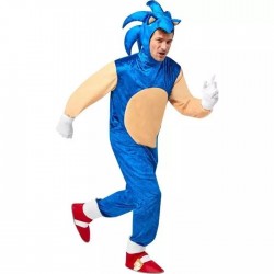 Disfraz Sonic deluxe adulto talla M