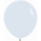 Globos R18 blancos 15 uds de 45 cm Sempertex