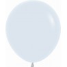 Globos R18 blancos 15 uds de 45 cm Sempertex