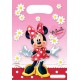 Bolsas Minnie Mouse 6 uds 16x23 cm