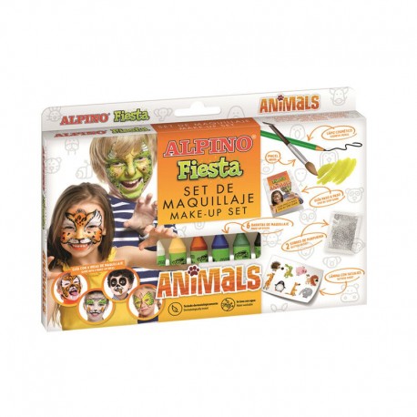 Set de maquillaje alpino animales