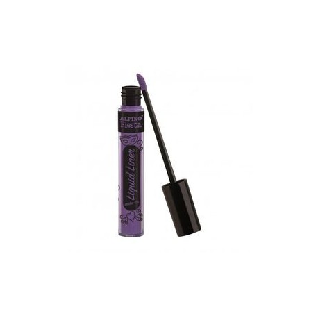 Maquillaje liquido al agua violeta con aplicador